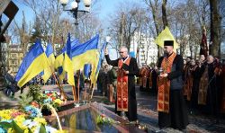 В Івано-Франківську вшанувановували пам’яті героїв Небесної сотні